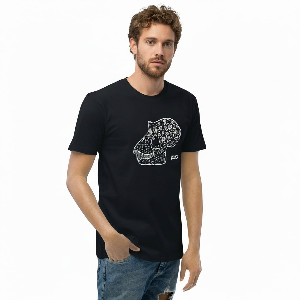 Bone Monkey Dark Tee