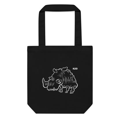 Rhino Tote Bag - Black