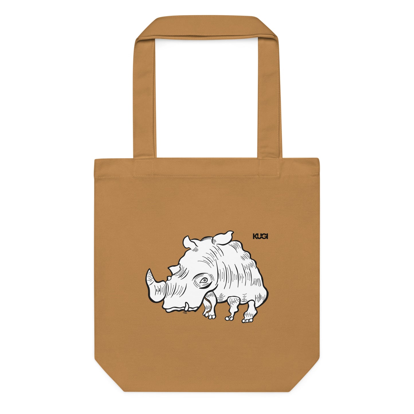 Rhino Tote Bag - Camel