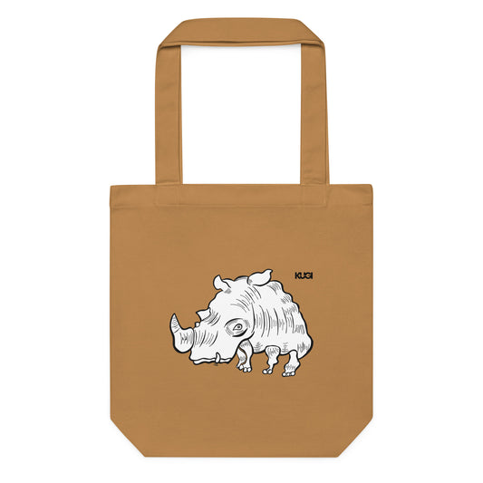 Rhino Tote Bag - Camel