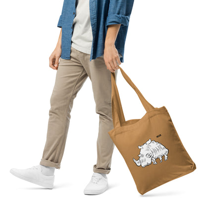 Rhino Tote Bag - Camel