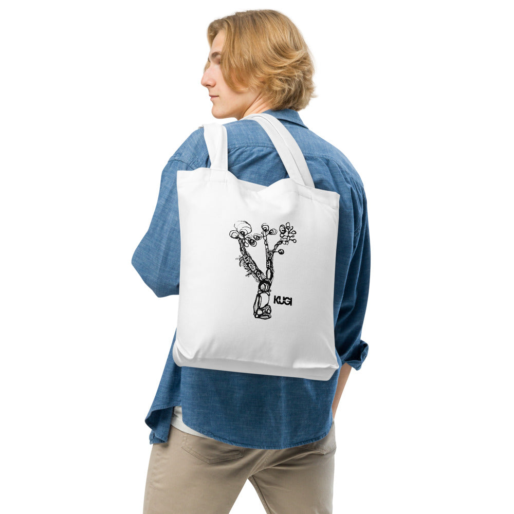 Thrive 001 Tote Bag - White