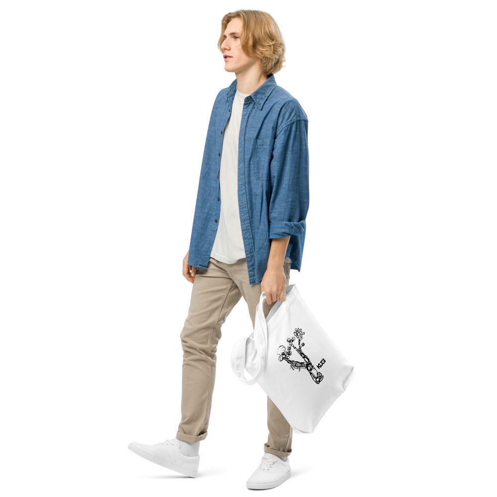 Thrive 001 Tote Bag - White