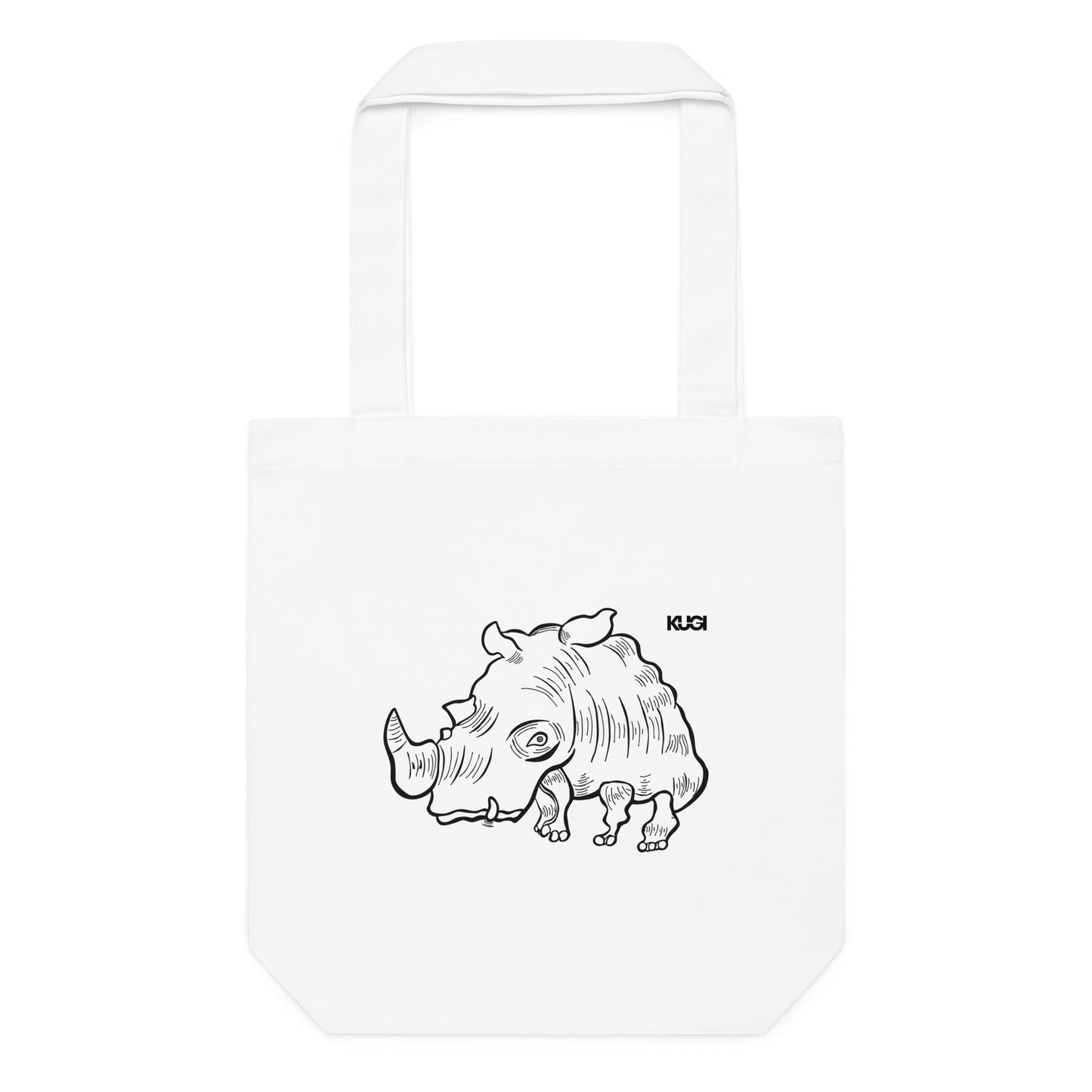 Rhino Tote Bag - White